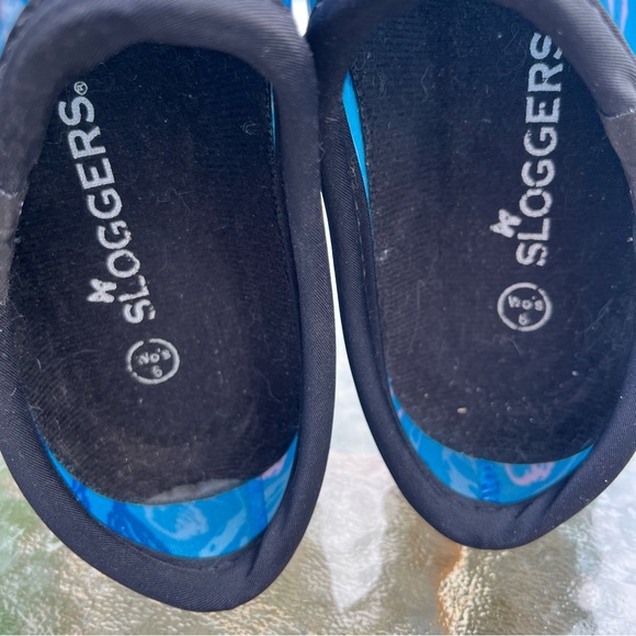 Sloggers Women's Blue Rain / Garden Waterproof Shoes - Picture 10 of 11